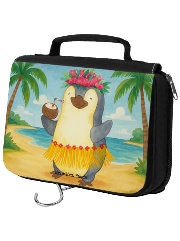 Mr. & Mrs. Panda badtasche Pinguin Kokosnuss Design ohne Spruch in Weiß