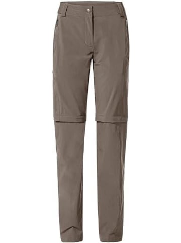 Vaude Funktionshose/Zip-Off Hose Wo Farley Stretch ZO T-Zip P in Beige