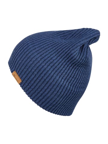 Sterntaler Beanie gerippt in tintenblau