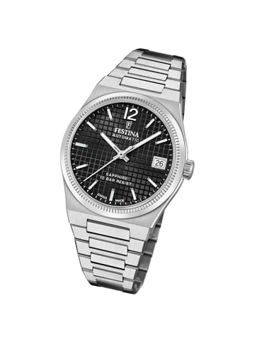 Festina Analog-Armbanduhr Festina Swiss Made silber mittel (ca. 35mm)