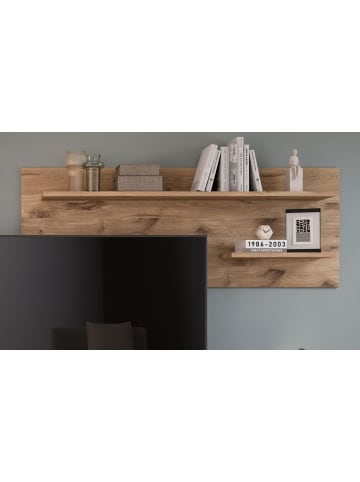 Inn.Furn Wandpaneel Nox Eiche 160 cm, Wandregal