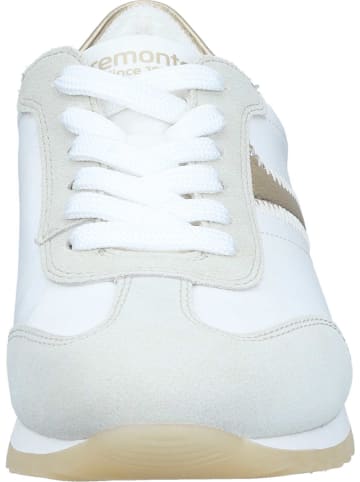 remonte Klassische Halbschuhe in offwhite/white/lightgold
