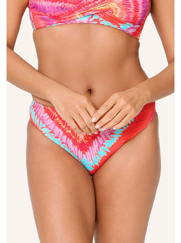 LINGADORE Bikini Slip mit hohen Beinausschnitt Sea coral