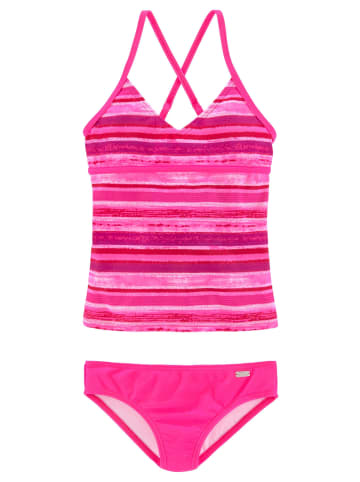 Buffalo Tankini in pink-gestreift