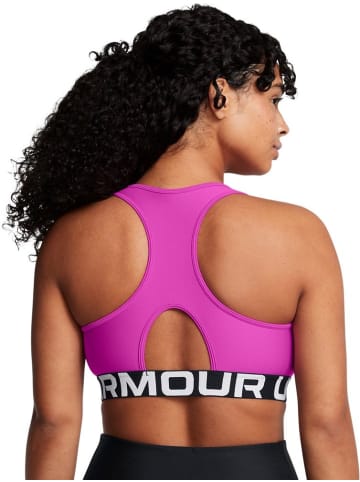 Under Armour Sport-BH "Ua Hg Mid Branded" in Lila