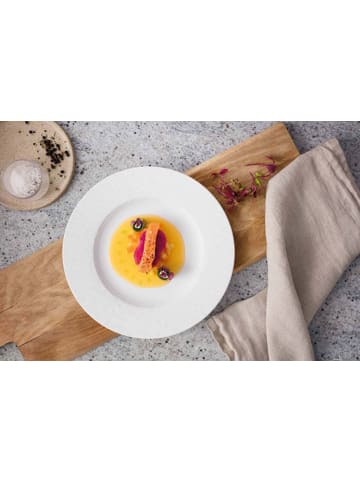 Villeroy & Boch 6er Set Teller-Set Manufacture Rock in weiß