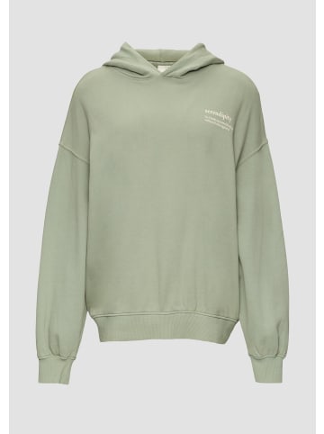 QS Sweatshirt in 7219_salbeigrün