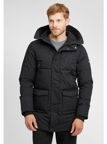 !SOLID Parka SDAnato 21300322ME Winterjacke gefüttert mit Fleece-Kapuze in Schwarz