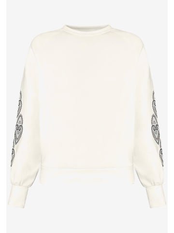 Zero  Sweatshirt in patch creamblue