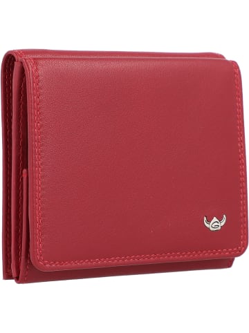 Golden Head Polo Geldbörse RFID Leder 10 cm rot