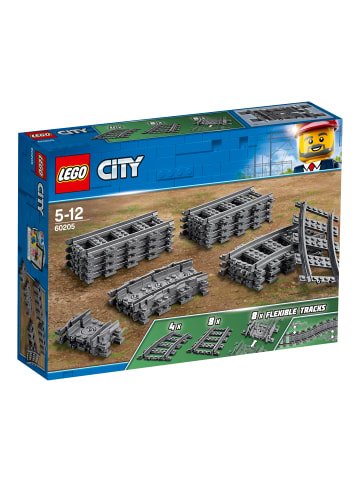 LEGO City 2er Set: 60205 Schienen + 60238 Weichen