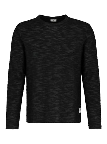 Eight2Nine Klassischer Pullover Gestrickt Rundhals Langarm in Dunkelgrau