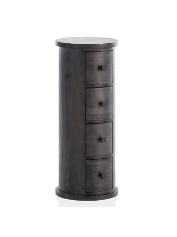 KADIMA DESIGN Design Sideboard Mango Massivholz 34x85x34 cm, Schränkchen