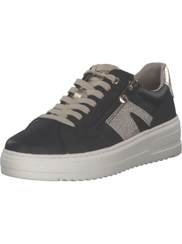 Marco Tozzi Schnürschuhe in black comb