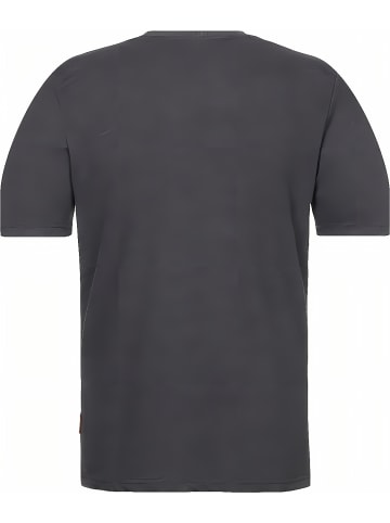 naketano T-Shirt "Adonis Fischer" in Grau