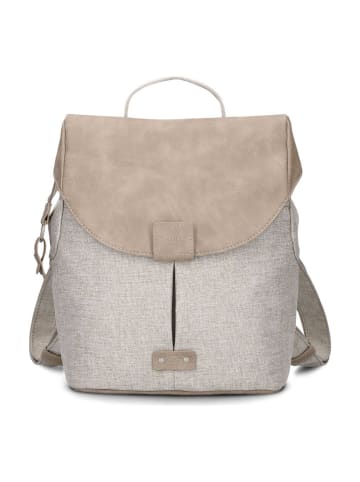 Zwei Olli City Rucksack 31 cm sand