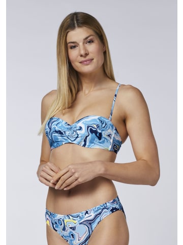 Chiemsee Bikini-Oberteil in blau/rosa