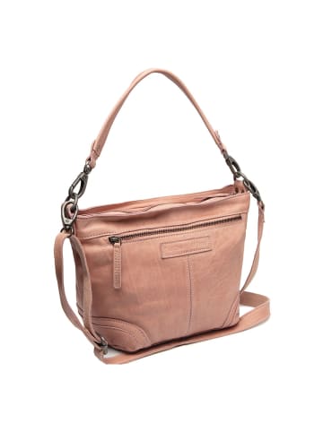 The Chesterfield Brand Lucy Schultertasche Leder 22 cm in vintage rose
