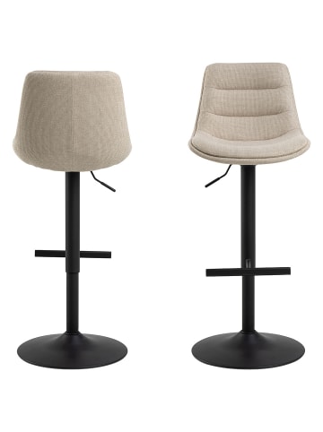ebuy24 Barhocker Adisa Beige 2er Set