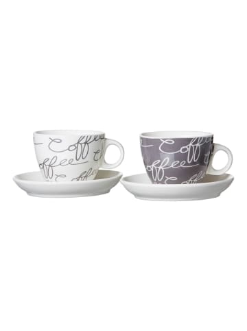 Ritzenhoff & Breker 4er Set Cappuccino-Geschirr Cornello bunt in bunt