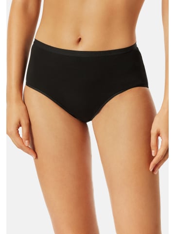 UNCOVER BY SCHIESSER Midi Slip Cotton in Schwarz