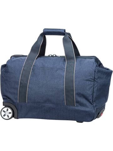 Reisenthel Reisetasche mit Rollen allrounder trolley in Herringbone Dark Blue