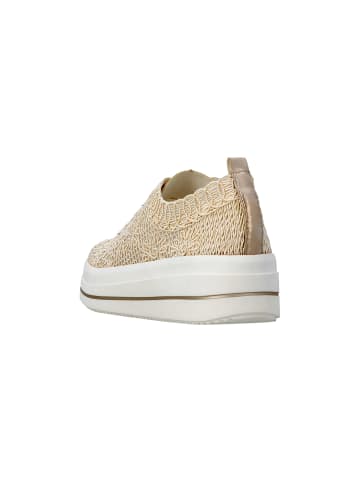 remonte Niedrige Schnürsenkel Sneakers Alula Beige