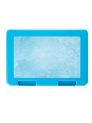 Mr. & Mrs. Panda Aufbewahrungsbox Pinguin Duschen ohne Spruch in Eisblau