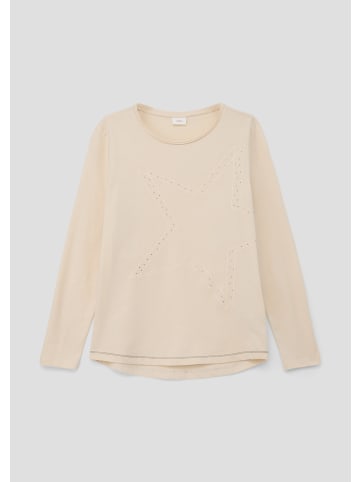 s.Oliver T-Shirt langarm in Beige