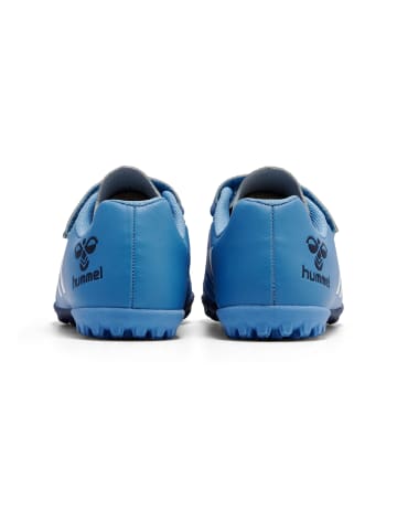 Hummel Elastische Schnürsenkel Fußball Schuh Top Star Kinder in LICHEN BLUE