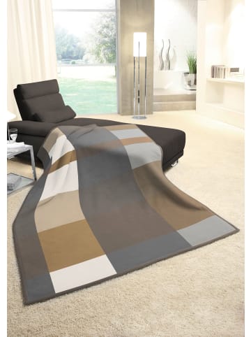 biederlack Cotton Home Wohndecke Timeless in grau