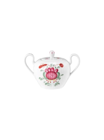 Seltmann Weiden Zuckerdose mit Griffen Amina Ostfriesenrose in Bunt 230 ml in bunt