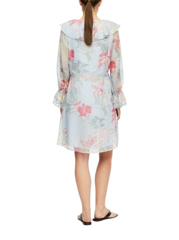 comma Kleid in hellblau mehrfarbig - 0001