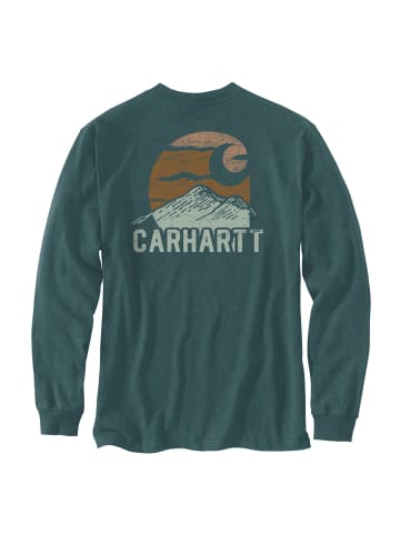 CARHARTT  Langarmshirt in petrol