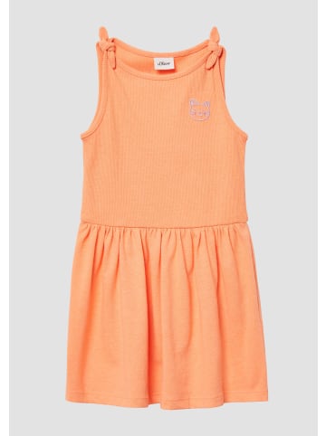 s.Oliver Kleid kurz in Orange