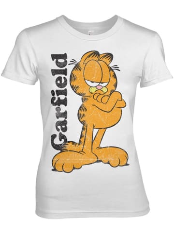 Garfield Shirt in Weiß
