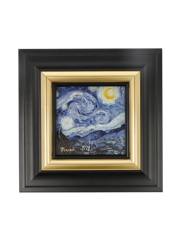 Goebel Wandbild " Vincent van Gogh Sternennacht " in Bunt