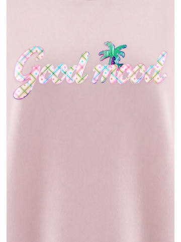 IZIA Women Sweatshirt in Light Rose