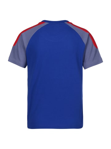 Adidas Sportswear T-Shirt Colorblock in blau / weiß