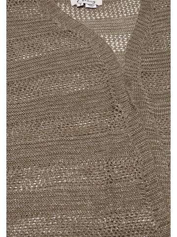 CARNEA Vest in Taupe