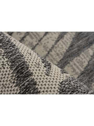 Kayoom Kayoom Neu 2026 Wohnzimmer Kurzflor Teppich Minimal Breeze 125 silber in silber