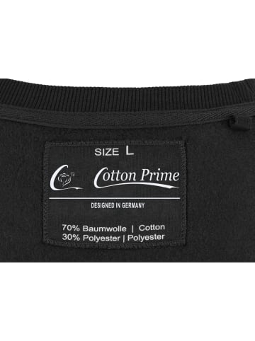 Cotton Prime® Sweatshirt Street Art Wernigerode - Weltenbummler Kollektion in Schwarz
