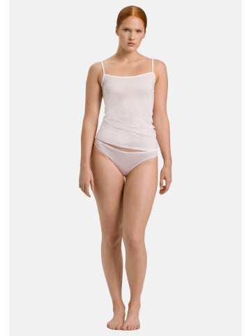Hanro Mini Slip Ultralight in Schwarz / weiß