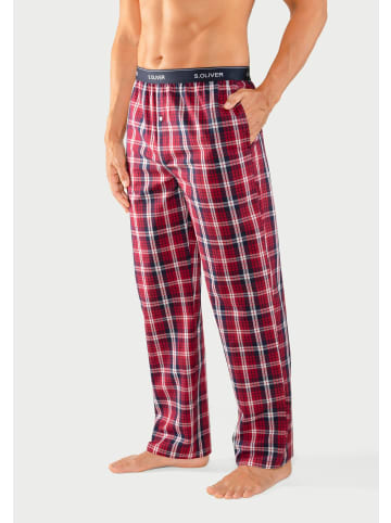 s.Oliver Webhose in rot-kariert