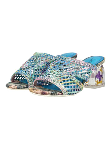 LAURA VITA Pantoletten in Blau