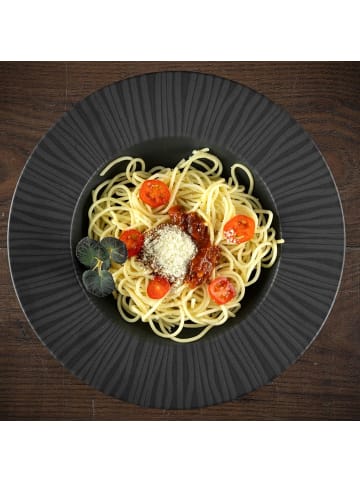CreaTable 2 er-Set 21823 Vesuvio  Teller Set in Anthrazit