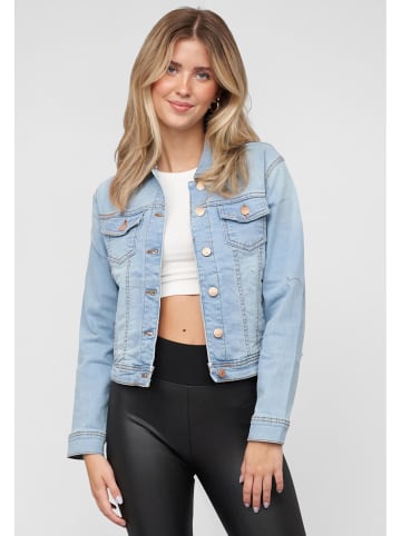 Cloud5ive Cloud5ive Damen Jeans Jacke in light blue