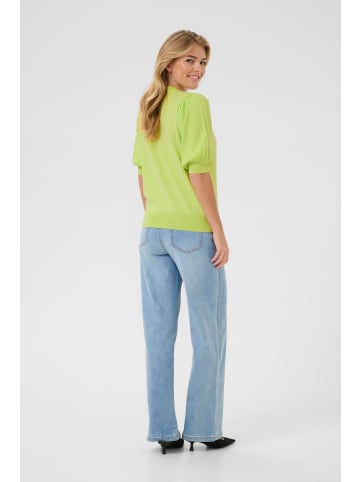 Kaffe Strickpullover KAlone Regular fit in Lettuce Green