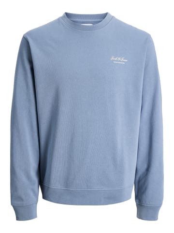 JACK & JONES PLUS Sweatshirt in Blue Mirage