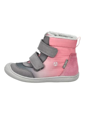 VADO Stiefelette Grau/Rosa